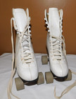 Vintage Chicago White Women   s Size 4 Roller Skates Usa