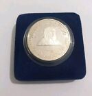 1996 United Arab Emirates Uae 50 Dirhams Silver Coin Sheikh Zayed Accession Day