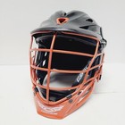 Cascade-r Black W  Copper Orange Trim Lacrosse Helmet W  Chin Strap 