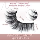 Magnetic Eyelashes With Eyeliner Kit Reusable Wispy Lashes Natural Look Magneti