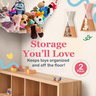 Stuffed Animal Hammock   Corner Hanging Organizer  Toy Storage  Stuffed Animal S