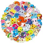 Pokemon Anime Cutesy Baby Style Sticker Lot Of 50pcs Pikachu New - Mew 151