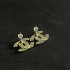 Chanel Gold Cc Stud Earrings