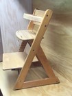 Modern Kidkraft Natural Wood Adjustable High Chair Like Stokke Free Shipping 