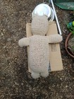 Handmade Crochet Tan Bear Plush Stuffed Animal Toy