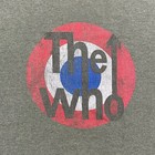 The Who Classic Target Graphic Logo T-shirt Classic Bravado Tour Merch Y2k     