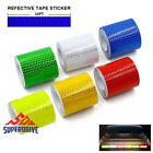 3 Pcs 10ft Car Reflective Stickers Safety Warning Conspicuity Tape Film Decals