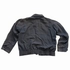 Vintage 1950s Rockabilly Charcoal Brown Work Jacket Faded