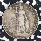 1909 Great Britain Florin Lot f2505 Silver 