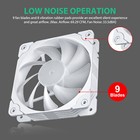 Vetroo Sa-140 3-pack 140mm Argb   Pwm Led Pc Computer Case Pc Cooling Fans