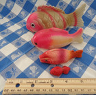 Vintage Celluloid Fish Made In Japan - 4 Pieces