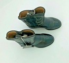 Vintage Pair Of Children s Cowboy Boots Retains Genuine Leather Upper Tag