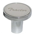 Air Brake Valve Control Knobs Tractor trailer Screw On Stainless Gg 23364-23365