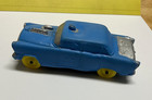 Vintage Auburn Police Car   Rubber Toy Car  Made  Usa     576  Auburn Police Cop