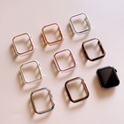 Pc Case Frame Cover For Apple Watch Series 9 8 7 6 5 4 Se 3 2 1 38 40 41 44 45mm