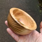 Wild Cherry Wood Small Bowl        Hand Turned  dovecote Woodworking  894