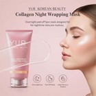 2x Yuri Korean Beauty Collagen Night Wrapping Mask 2026 New Hydrating Mask 75ml