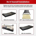 Midmark   Ritter 100 - Exam Table Top Replacement Vinyl Cover Diy - Staple On