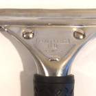 Unger Pr250 10  Stainless Steel Window Squeegee Rubber Grip Fast Lock New
