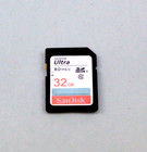Sandisk Ultra 32gb Sd Sdhc Flash Memory Card Class 10 80mb s