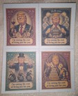  i m Raising The Cost Of Living  Large Block Of 4 Us Government Satire Artistamp