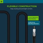 Bolton Technical Bolton400 Loss Cable Ultra Flex - N-male N-male Black Jacket