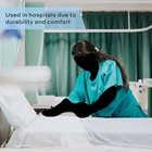 Twin Size Flat Hospital Bed Sheets  Cotton poly  66x104 Inch  White  6-pack
