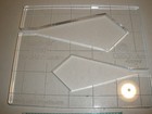 Nice Lot Of 13 Mostly Acrylic Quilting Embroidery Templates See All Photos