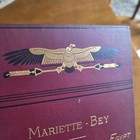 Antique Book 1890 Monuments Of Upper Egypt Mariette-bey Maps   Photos Archeology