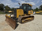   22 Deere 650k Lgp Bull Dozer Cab Cold Ac Texas Fin   Ship Crawler Dozer