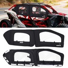 Steel Frame Soft Cab Enclosure Doors Fit Can-am Maverick X3 Max 4 Seat 2017-2026