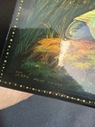 Vintage Palekh Russian Lacquer Art Painted Box Signed With Certificate