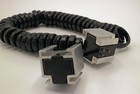 Remote Coiled Flash Cord For Many Canon Nikon Olympus Cameras 3 Pin Film Digital
