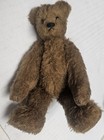 Rare 6 1 2  Teddy Bear Chocolate Brown Mohair 5 Way Jointed No Tag 