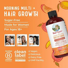 Maryruth s Liquid Morning Multivitamin Hair Growth Peach Mango Flavor 15 22fl Oz
