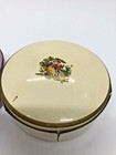 Lot 2 Vtg 1926 Face Powder Spring Tins Pcp Booty Inventor Lilac White Victorian