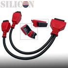 12 8 Pin Connector Cable Adaptor Fit For Chrysler Autel Maxisys Mschry128