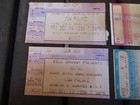 Vtg 1990  1991  1996 Ac dc Concert Ticket Stub Lot  4 Tickets  Cow Palace  Shore