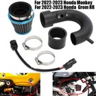 Chimera Black Short Ram Air Intake For 2022-2025 Honda Grom Rr Honda Monkey Us