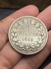 1835 W Kingdom Of France 5 Francs 90  Silver Coin Louis Phillipe I
