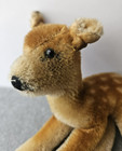 Vintage Steiff Deer Fawn Lying Down No Tags Small Size 4 Inch