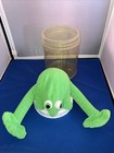 Lost Forests Green Puggle Frog Australia Stuffed Animal Toy Vintage Container