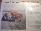 Vintage Allis Chalmers Advertising-wd 45 Tractor   Combine- 8  X 11 -1955