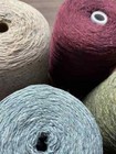 5  Alpaca 65  Merino Wool Speckled Neps Yarn Cone 1 3nm Low-twist Single-ply Upw