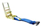  4 Pack  4  X 30  Ratchet Straps W  Flat Hook  Wll 5 400 Trailer Tie Down - Blue
