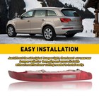 Lower Tail Stop Lamp Left Side Rear Bumper Light W 5 Bulbs For Audi Q7 2006-2015