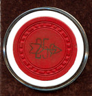  25 Cent Chip   Dopey Norman s   Lake Tahoe Nv 