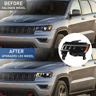 Fit For 2017-2021 Jeep Grand Cherokee Halogen Upgrade Led Projector Headlights