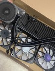 Corsair Liquid Cpu Cooler Aio Radiator Pump block 3x120mm Fans Magnetic Copper