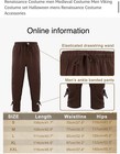 Renaissance Costume Men Medieval Costume Men Viking Costume Set Xl